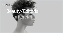 Desktop Screenshot of makeupbysameera.com